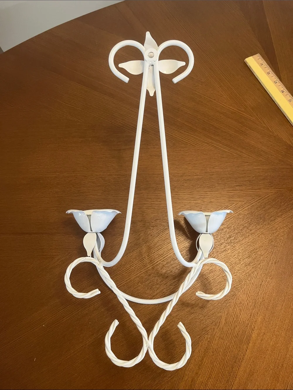 Vintage candle wells